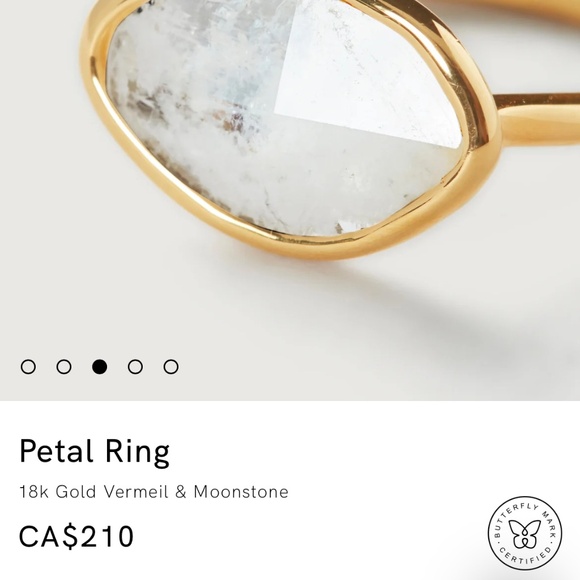 Moonstone Ring - Picture 2 of 3